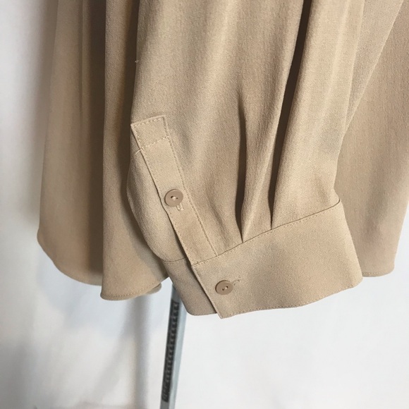 Eileen Fisher Tan Blouse - Picture 6 of 16